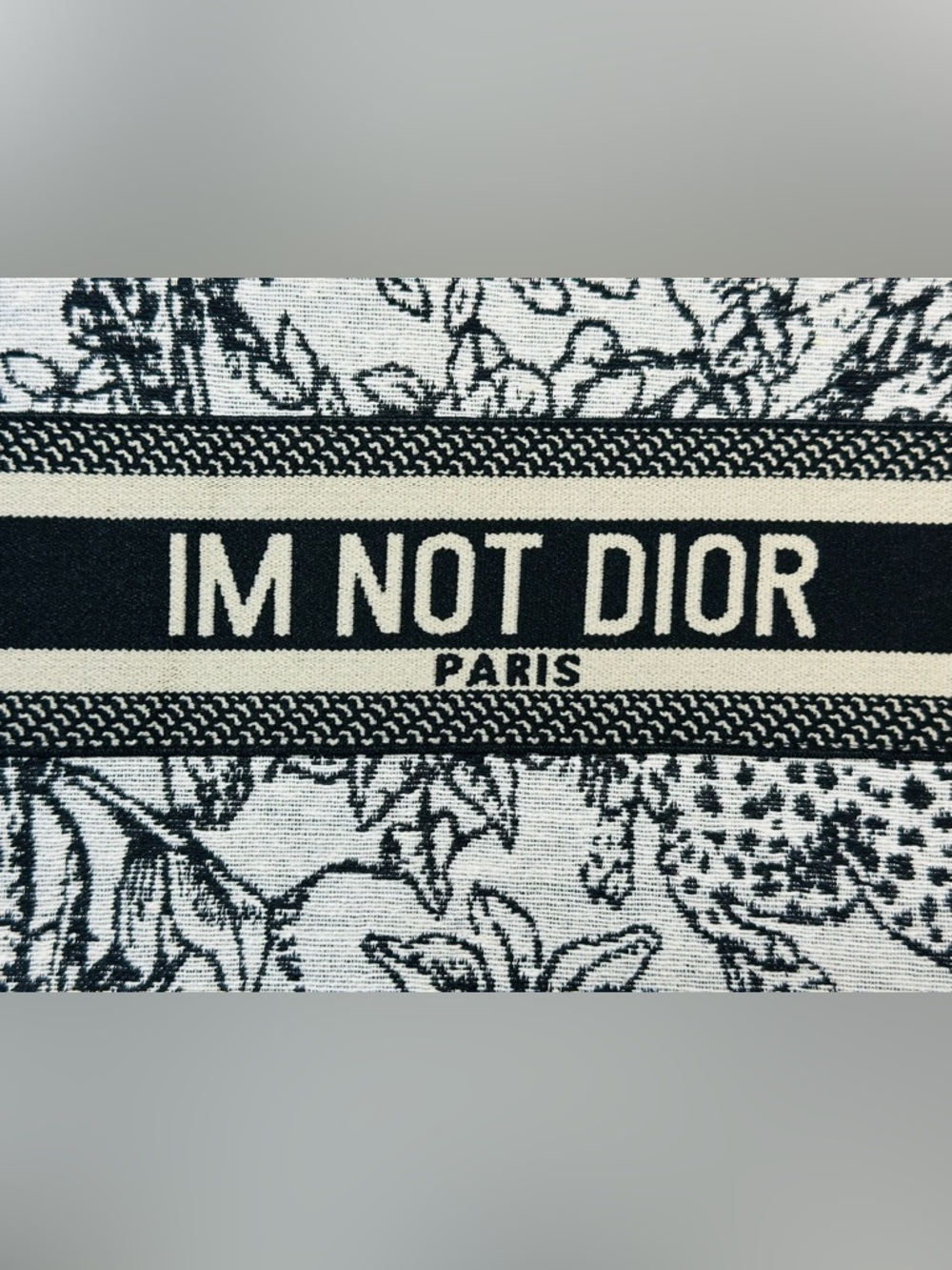 Black & White Tote Bag - Picture 5 of 8